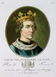 Portret van Lodewijk VIII, genaamd 